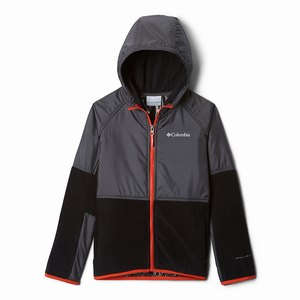 Columbia Basin Butte™ Skinna Full Zip Flickor Svarta/MörkGrå (UZVBN4170)